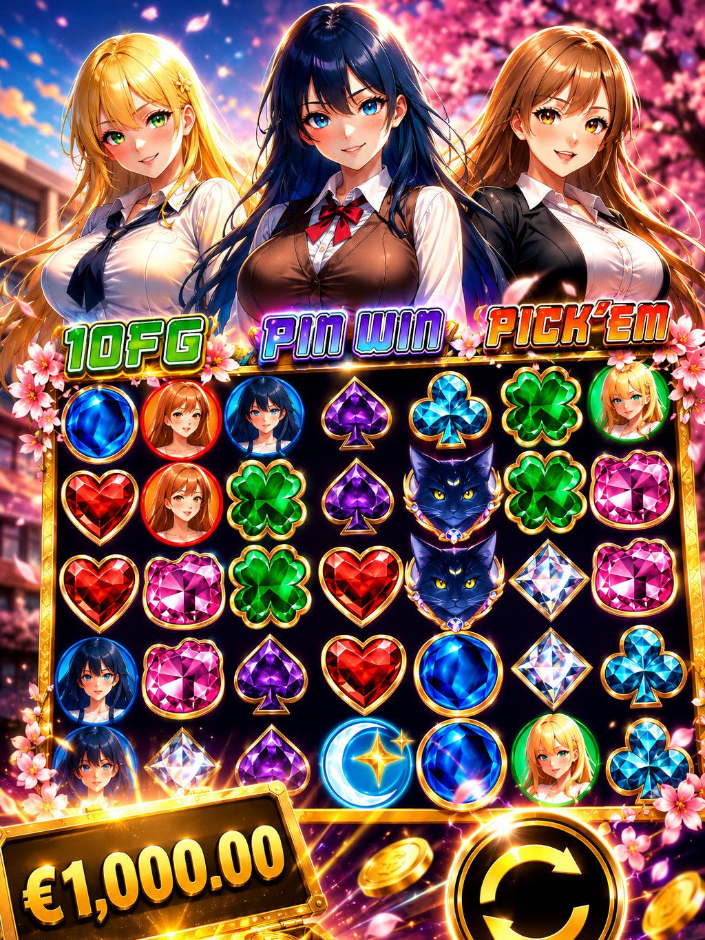 1000 Moon Girls
