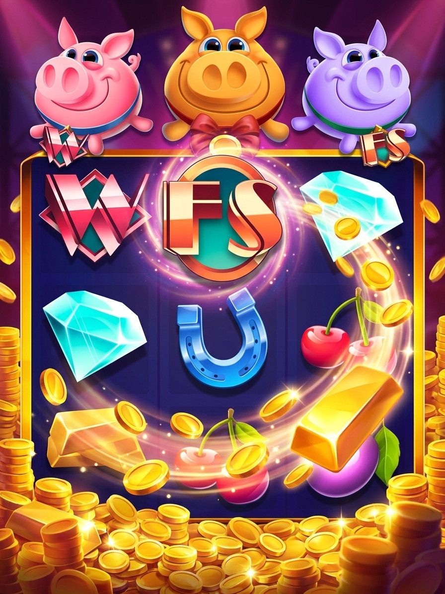 3 Magic Piggy Banks Hold & Win