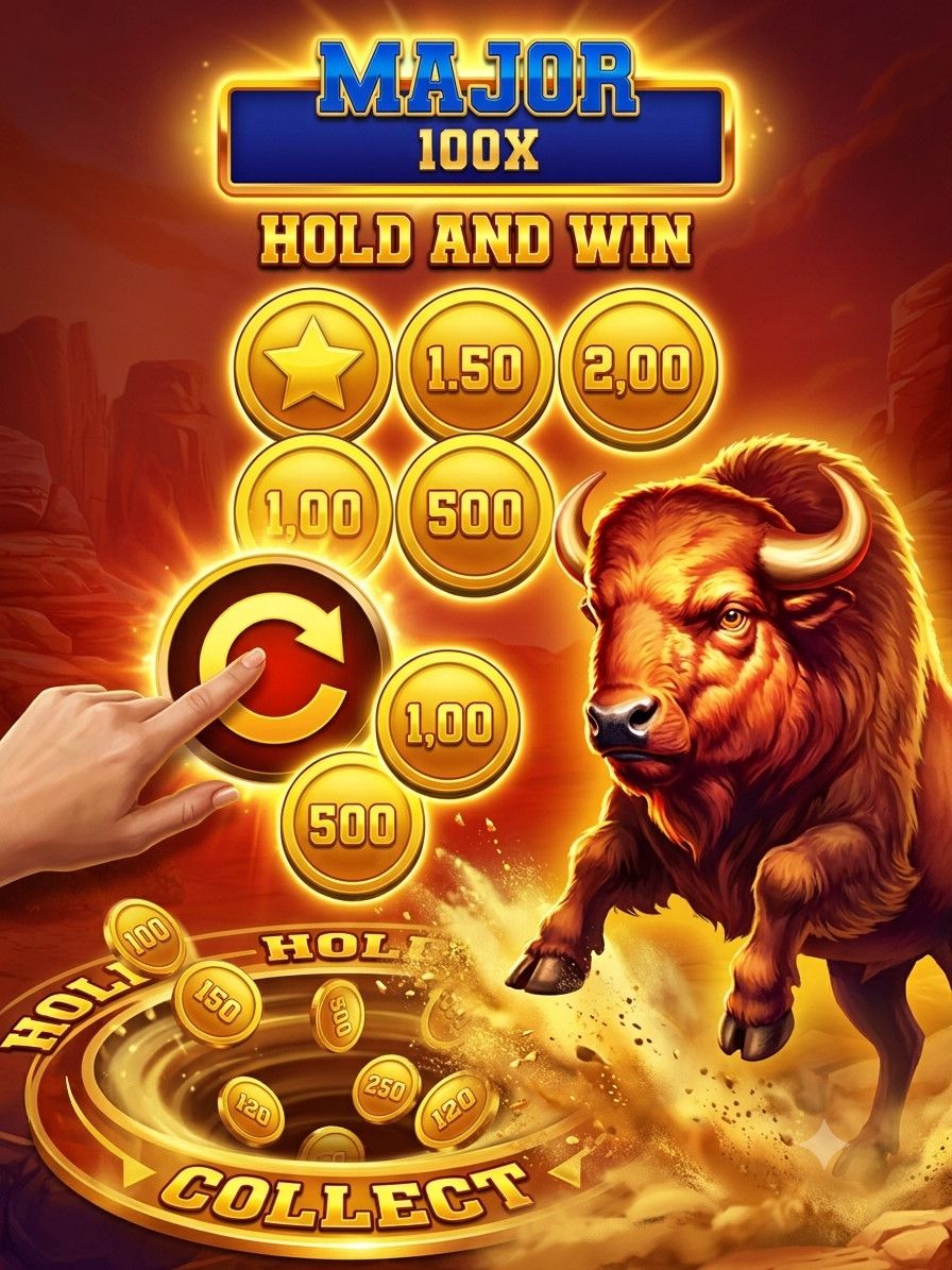 Booming Buffalo Hold and Win Extreme 25,000